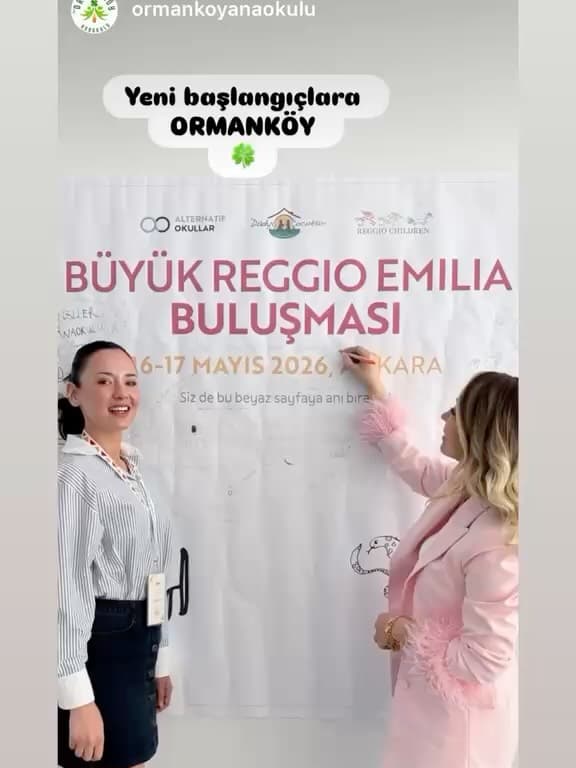 Reggio Emilia Eğitim Zirvesi katılımımızdan