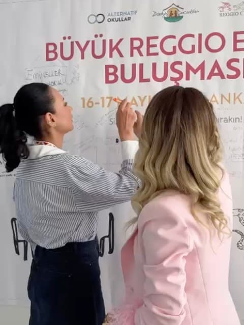 Reggio Emilia Eğitim Zirvesi katılımımızdan