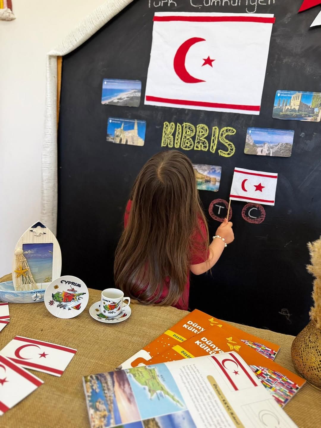 Coğrafya çalışmasından bir kare