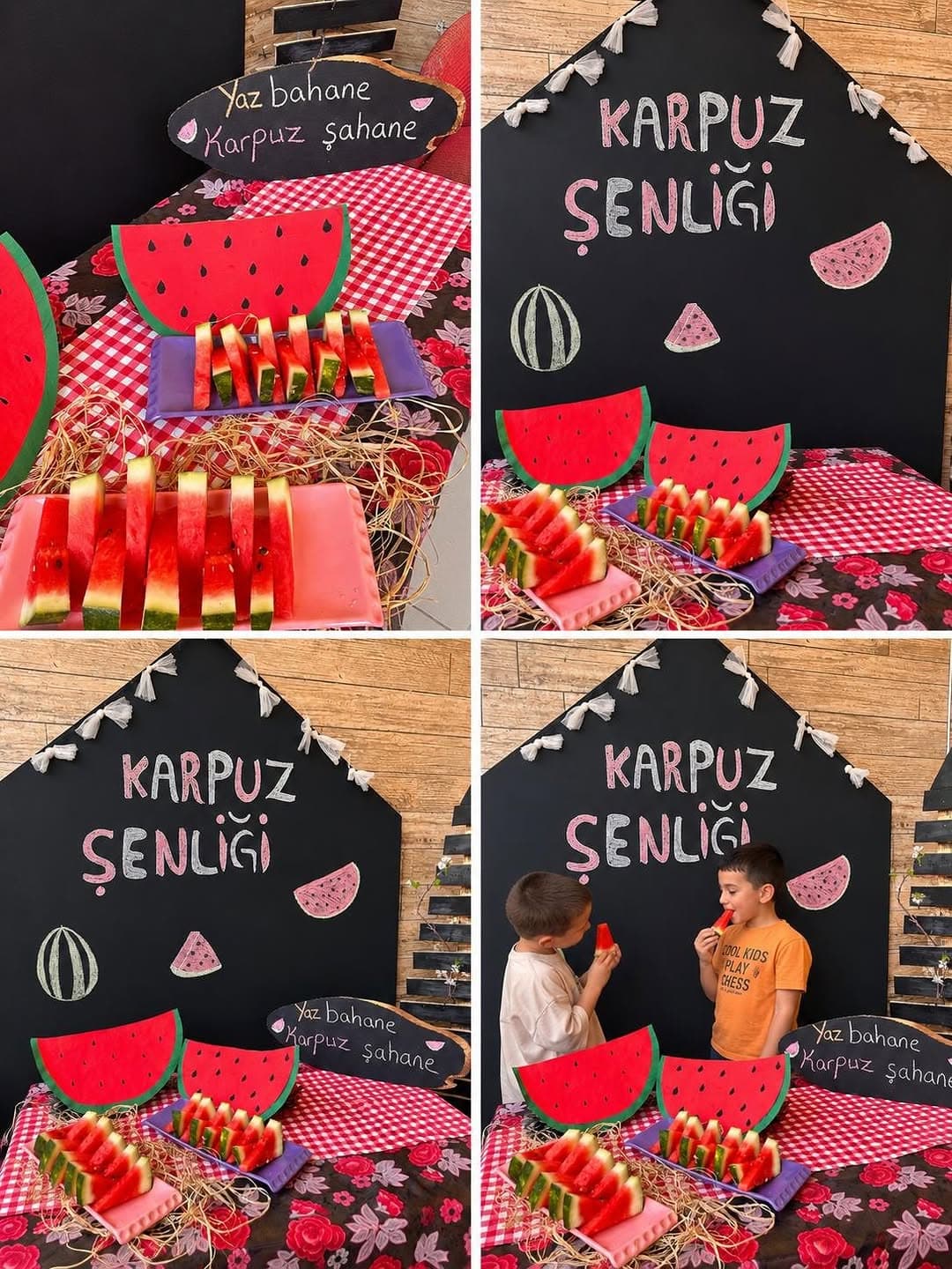 Yaz neşesi: karpuz günü