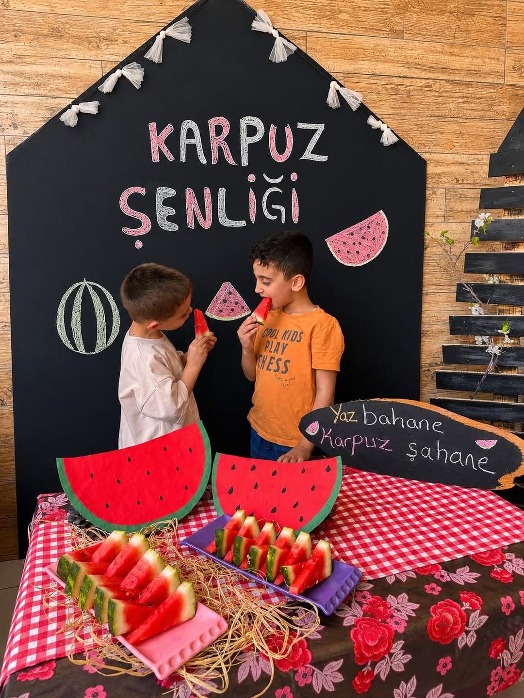 Yaz neşesi: karpuz günü